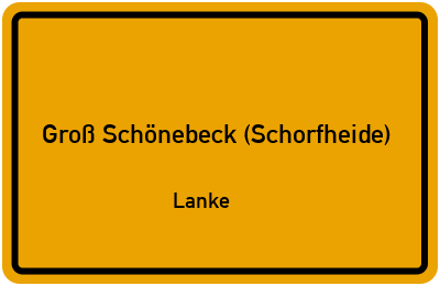 Groß Schönebeck (Schorfheide)