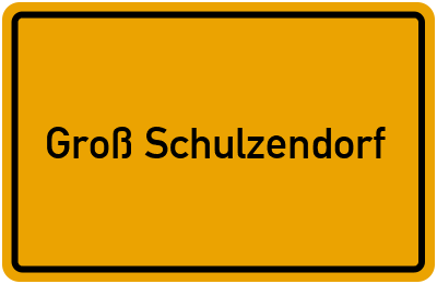 Groß Schulzendorf in Brandenburg