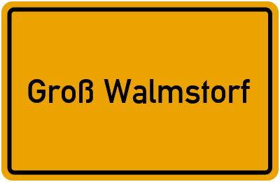 Groß Walmstorf in Mecklenburg-Vorpommern erkunden