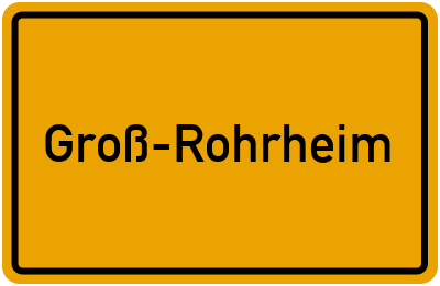 Branchenbuch Groß-Rohrheim, Hessen