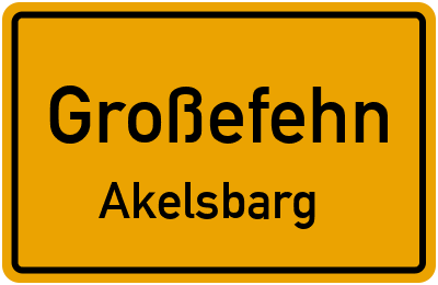 Straßenverzeichnis Großefehn Akelsbarg
