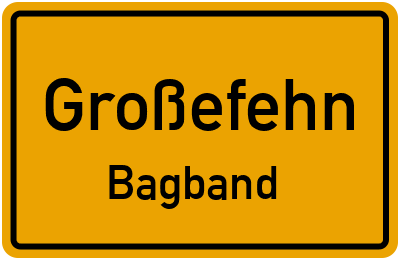 Straßenverzeichnis Großefehn Bagband