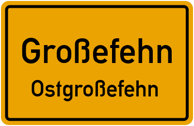 Straßenverzeichnis Großefehn Ostgroßefehn
