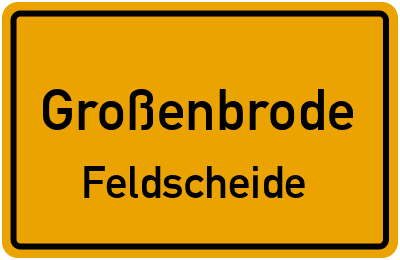 Straßenverzeichnis Großenbrode Feldscheide