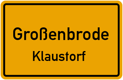 Straßenverzeichnis Großenbrode Klaustorf