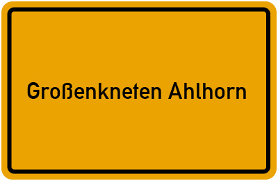 Branchenbuch Großenkneten Ahlhorn, Niedersachsen