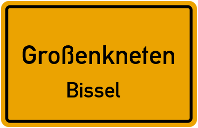 Straßenverzeichnis Großenkneten Bissel