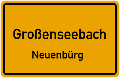 Straßenverzeichnis Großenseebach Neuenbürg