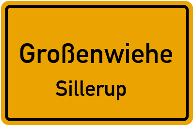 Straßenverzeichnis Großenwiehe Sillerup
