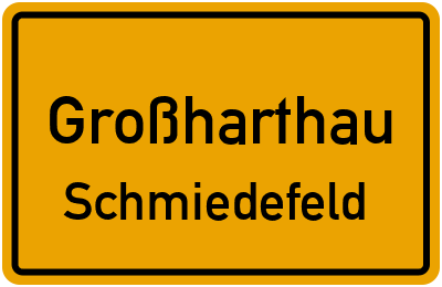 Straßenverzeichnis Großharthau Schmiedefeld