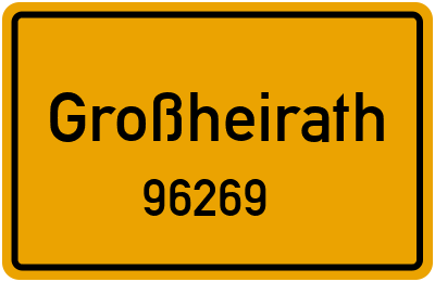 96269 Großheirath