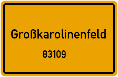 83109 Großkarolinenfeld