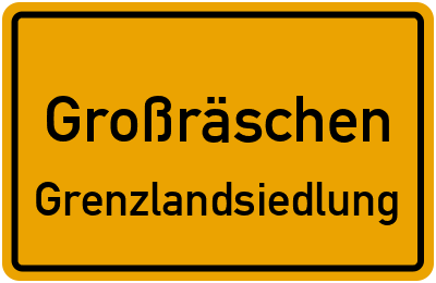 Straßenverzeichnis Großräschen Grenzlandsiedlung