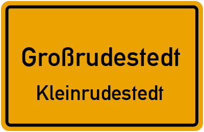 Straßenverzeichnis Großrudestedt Kleinrudestedt