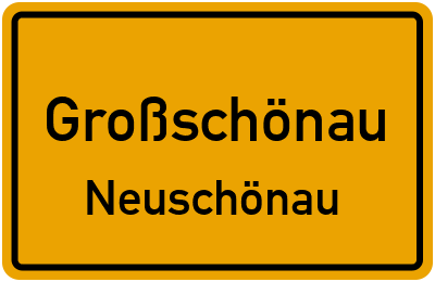 Straßenverzeichnis Großschönau Neuschönau