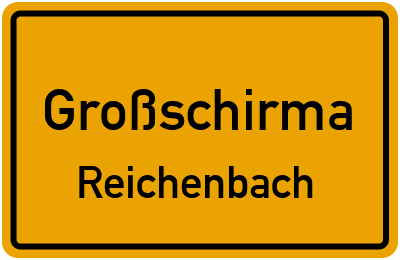 Straßenverzeichnis Großschirma Reichenbach