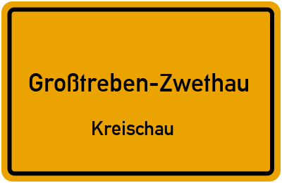 Straßenverzeichnis Großtreben-Zwethau Kreischau