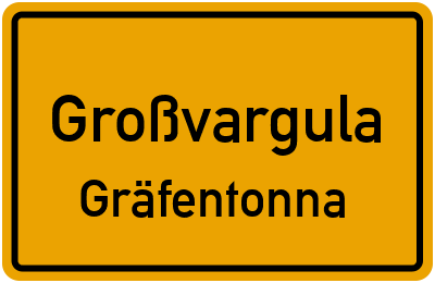 Straßenverzeichnis Großvargula Gräfentonna