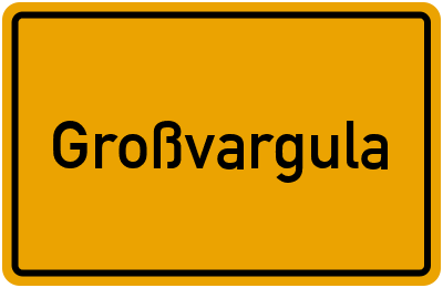 Großvargula in Thüringen