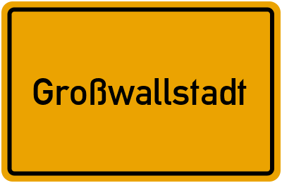 Großwallstadt in Bayern