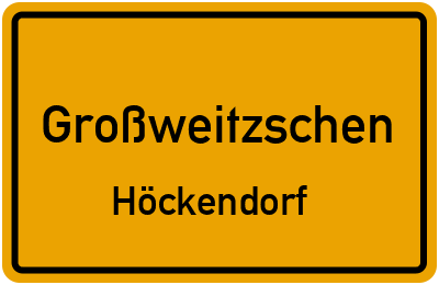 Straßenverzeichnis Großweitzschen Höckendorf