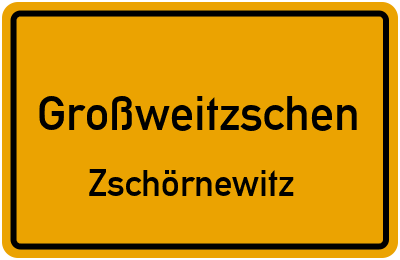 Straßenverzeichnis Großweitzschen Zschörnewitz