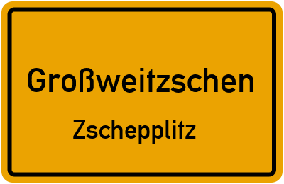 Straßenverzeichnis Großweitzschen Zschepplitz
