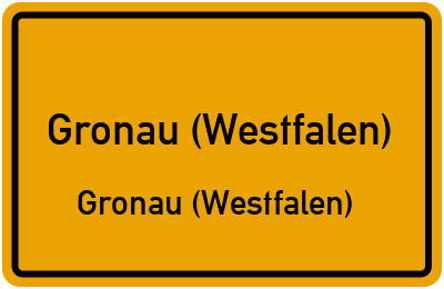 Straßenverzeichnis Gronau (Westfalen) Gronau (Westfalen)