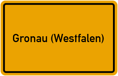 Branchenbuch Gronau (Westfalen), Nordrhein-Westfalen