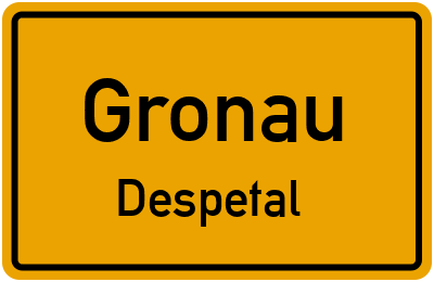 Straßenverzeichnis Gronau Despetal