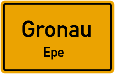 Straßenverzeichnis Gronau Epe