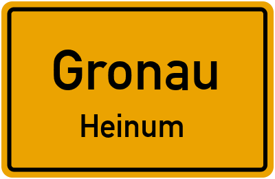 Straßenverzeichnis Gronau Heinum