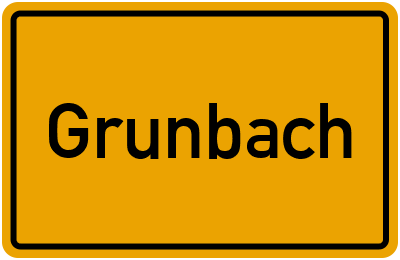 Branchenbuch Grunbach, Baden-Württemberg