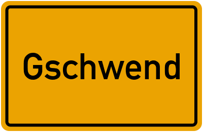 Gschwend in Baden-Württemberg