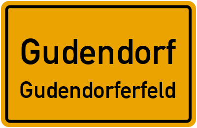 Straßenverzeichnis Gudendorf Gudendorferfeld