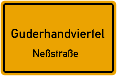 Straßenverzeichnis Guderhandviertel Neßstraße