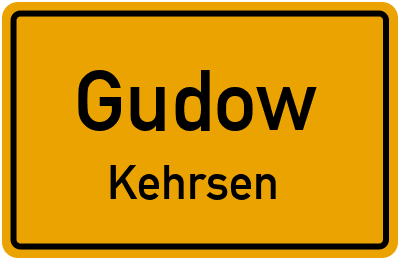 Straßenverzeichnis Gudow Kehrsen