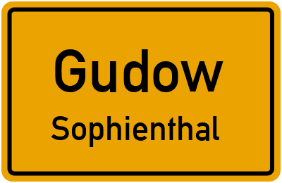 Straßenverzeichnis Gudow Sophienthal