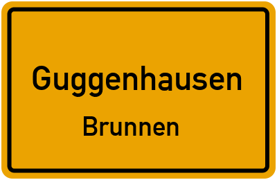 Straßenverzeichnis Guggenhausen Brunnen