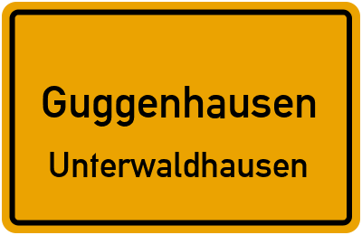 Straßenverzeichnis Guggenhausen Unterwaldhausen