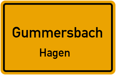 Straßenverzeichnis Gummersbach Hagen