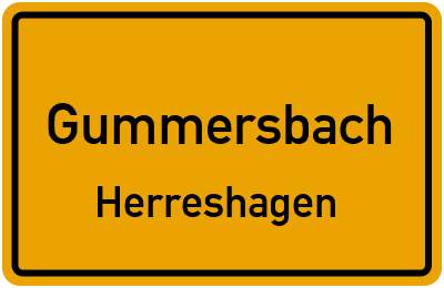 Straßenverzeichnis Gummersbach Herreshagen