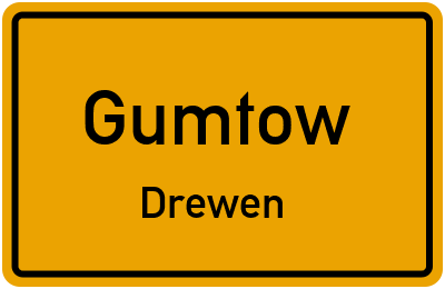 Straßenverzeichnis Gumtow Drewen