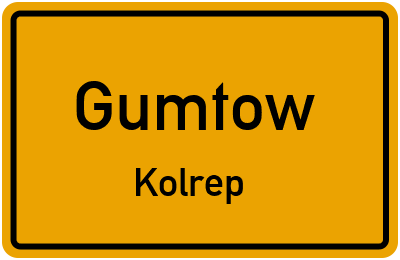 Straßenverzeichnis Gumtow Kolrep