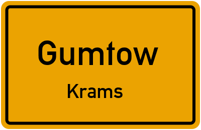 Straßenverzeichnis Gumtow Krams