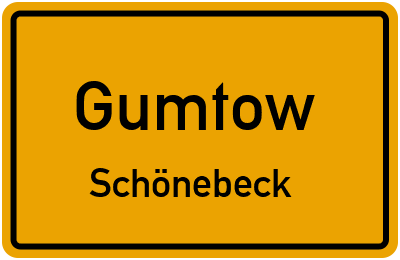 Straßenverzeichnis Gumtow Schönebeck