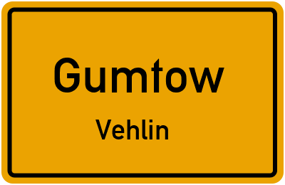 Straßenverzeichnis Gumtow Vehlin
