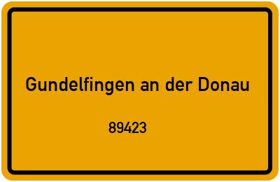 89423 Gundelfingen an der Donau