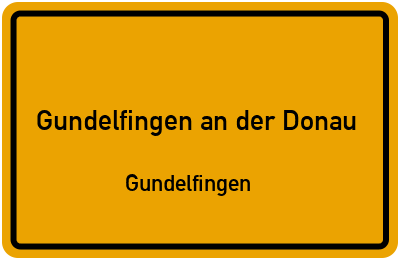 Straßenverzeichnis Gundelfingen an der Donau Gundelfingen