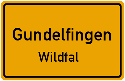 Straßenverzeichnis Gundelfingen Wildtal